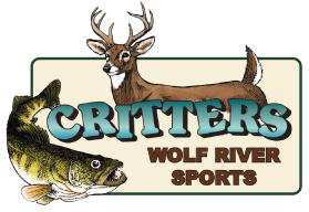 Critters Wolf River Sports Logo